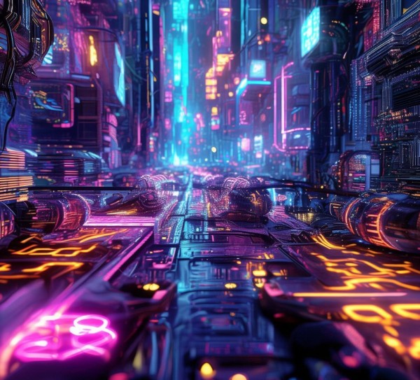 4k高清赛博朋克科技动态边框,用未来感重塑视觉体验的数字艺术新范式 4k高清赛博朋克科技动态边框,用未来感重塑视觉体验的数字艺术新范式